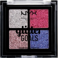 NYX Glitter Goals Cream Quad Palette