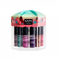 NYX Lip Snacks Soft Matte Metallic Lip Cream Set