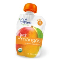 Plum Organics Just Mangos Organic Baby Food Fruit Puree