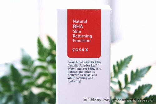 COSRX Natural BHA Skin Returning Emulsion
