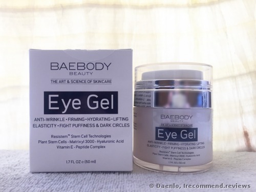 Baebody for Dark Circles, Puffiness, Wrinkles and Bags Eye Gel