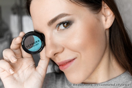 Smokey eyes for hooded eyes with the Sephora Colorful DUO Bingo #24