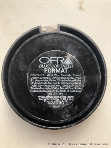 OFRA Cosmetics Pressed Blush Format