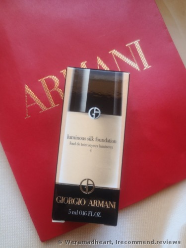 Giorgio Armani Beauty Luminous Silk Foundation