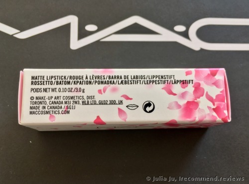 MAC Boom Boom Bloom Matte Lipstick