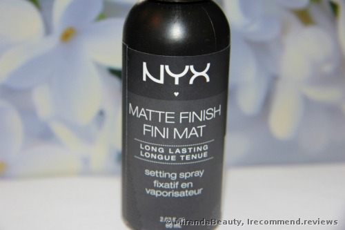 NYX Make Up Setting Spray, Matte Finish/Long Lasting 
