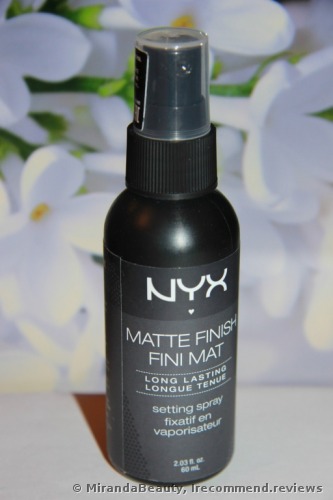 NYX Make Up Setting Spray, Matte Finish/Long Lasting 