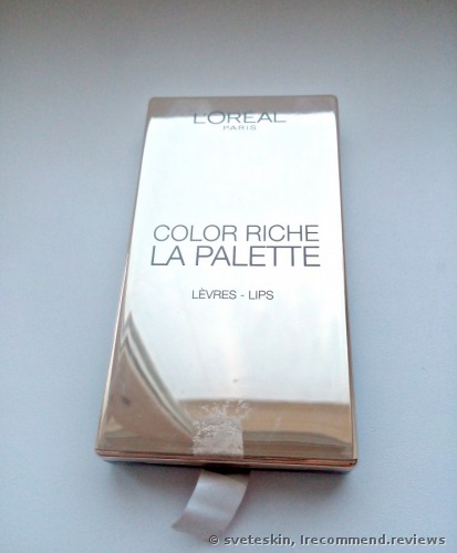 L'Oreal Paris Color Riche Lip Palette