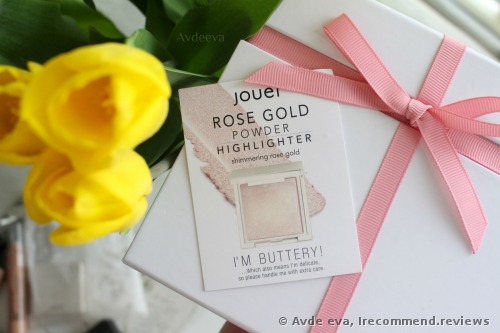 Jouer Cosmetics Powder Highlighter Rose Gold Collection