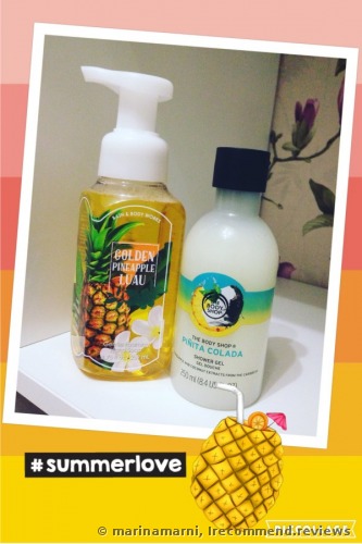 Bath and Body Works Golden Pineapple Luau Deep Cleansing  Hand Soap