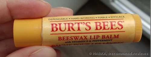 Burt's Bees 100% Natural Moisturizing Beeswax Lip Balm 