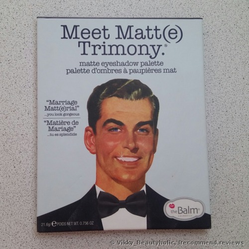 The Balm Meet Matt(e) Trimony Eyeshadow Palette