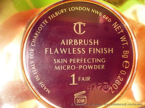 Charlotte Tilbury AIR BRUSH FLAWLESS FINISH Skin Perfecting Micro-Powder
