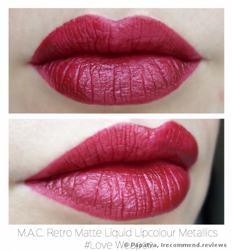 MAC RETRO MATTE LIQUID LIPCOLOUR METALLICS Lipstick