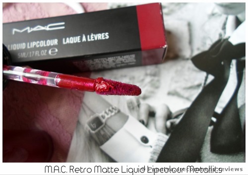 MAC RETRO MATTE LIQUID LIPCOLOUR METALLICS Lipstick