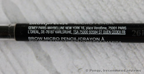 Maybelline Brow Precise Micro Pencil 