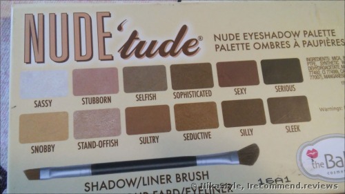 The Balm Nude Tude