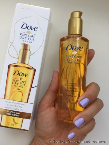Dove  Pure Care Dry Nourishing Treatment Oil