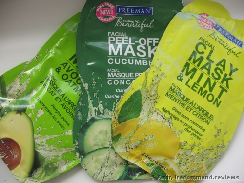 Freeman Avocado & Oatmeal Facial Clay Mask 