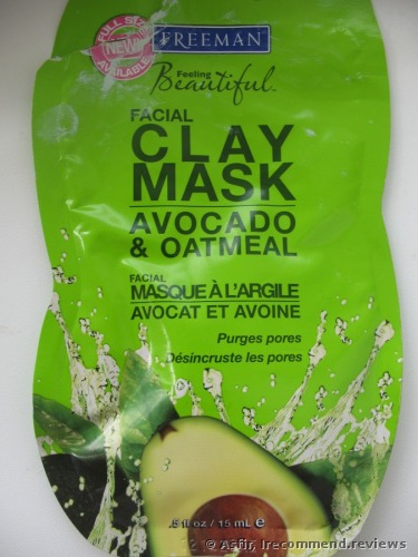 Freeman Avocado & Oatmeal Facial Clay Mask 