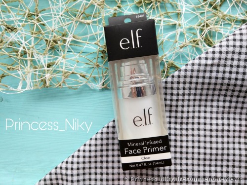 E.L.F. Mineral Infused Clear Face Primer