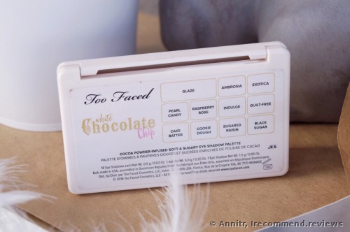 Too Faced White Chocolate Chip Eyeshadow Palette