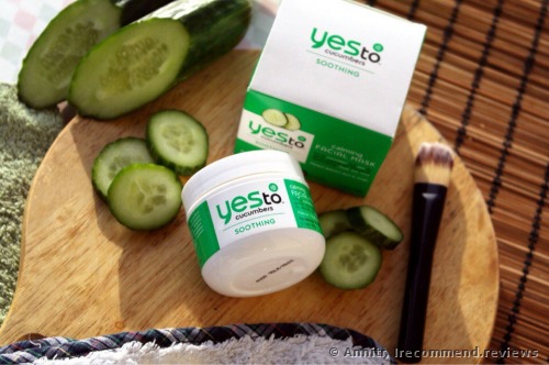 Yes To Cucumber Calm Care Soothing Facial Mask