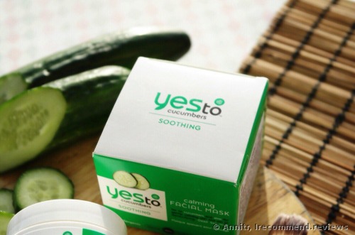 Yes To Cucumber Calm Care Soothing Facial Mask