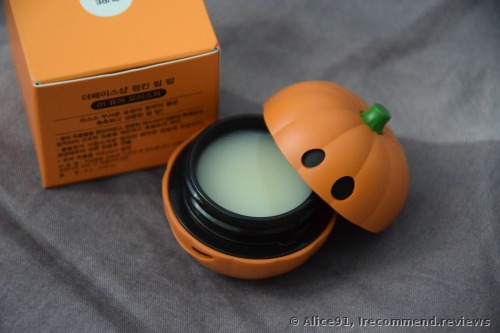 The Face Shop Happy Halloween Pumpkin Lip Balm