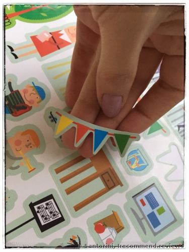 Melissa & Doug Reusable Sticker Pad: My Town Kids' Stickers