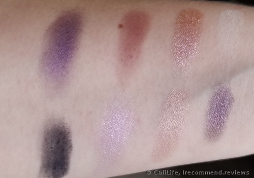 Swatches by natural daytime lights