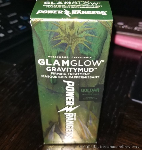 GLAMGLOW GRAVITYMUD™ Firming Treatment Power Rangers - Goldar Facial Mask