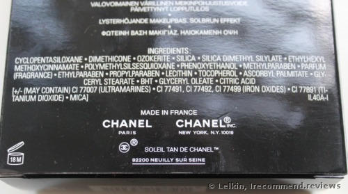 Chanel Original Soleil Tan de Chanel Bronzing Makeup Base