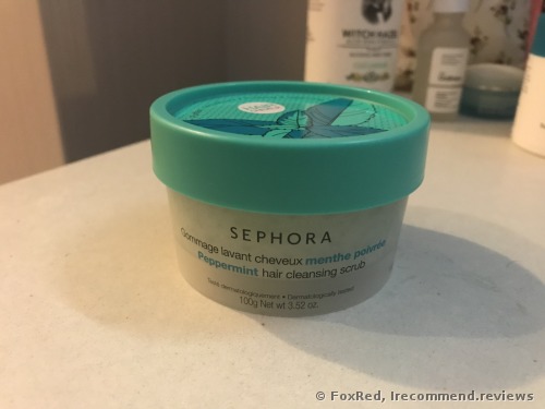 Sephora Peppermint Hair Cleansing Salt  Scrub