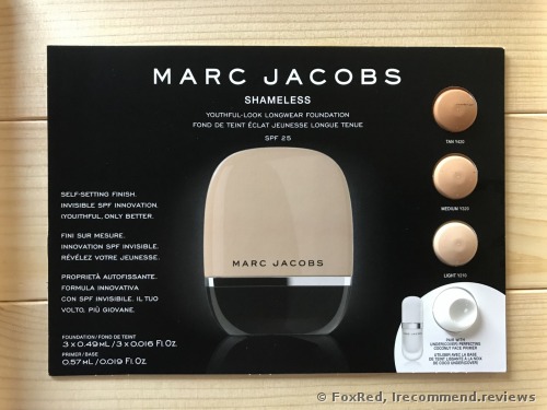 Marc Jacobs Shameless Youthful-look 24-hour SPF 25 Foundation