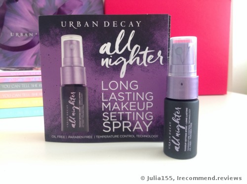 Urban Decay All Nighter Long-Lasting Makeup  Setting Spray