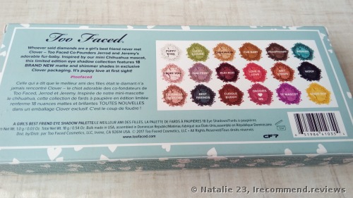 Too Faced Clover Eyeshadow Palette