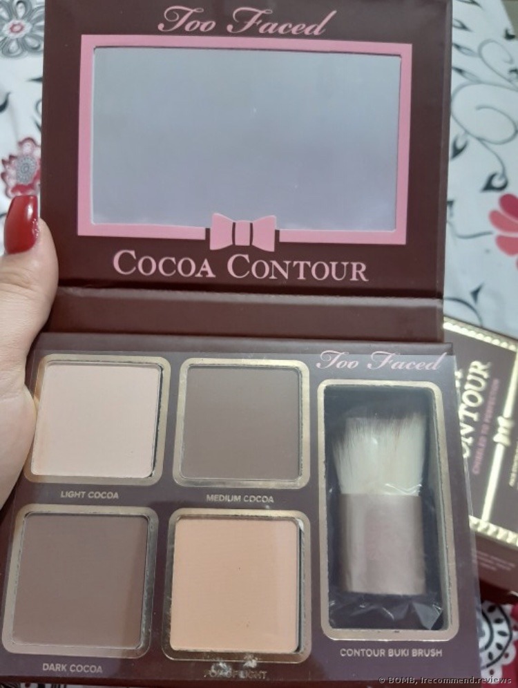 Too Faced Cocoa Contour Chiseled to Perfection Palette - «If you