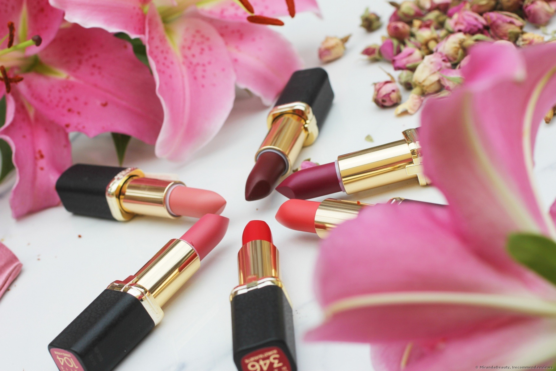 L'Oreal Color Riche MatteAddiction Lipstick - «The collection of matte ...