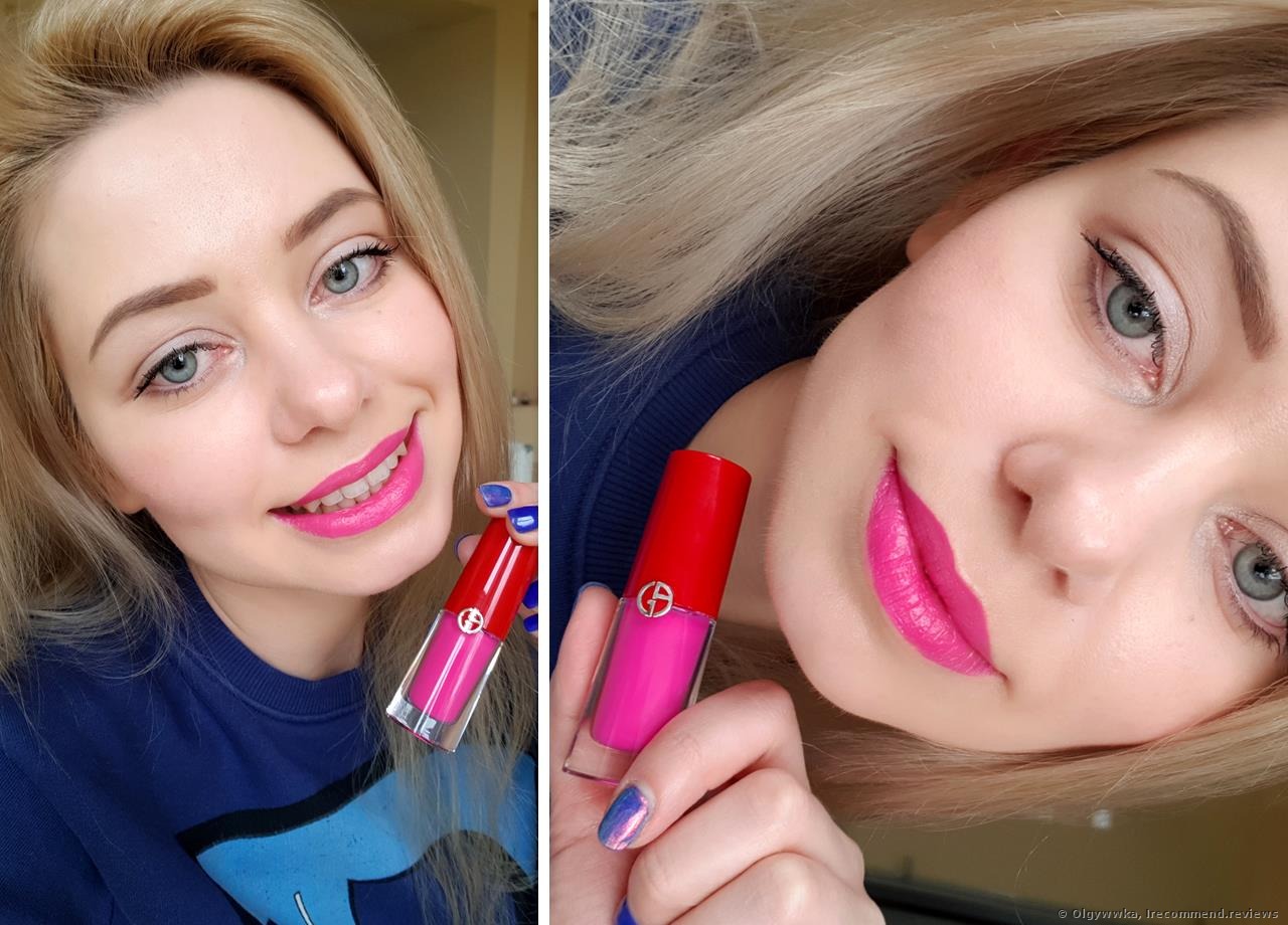 Giorgio Armani Beauty Lip Magnet Liquid Lipstick - «Giorgio Armani LIP  MAGNET. This is more than a liquid lipstick! This is the most lightweight  in consistency lipstick! Shade #501 Eccentrico» | Consumer reviews