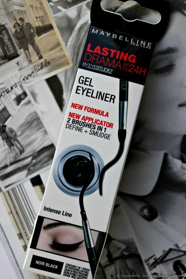 Maybelline EyeStudio Lasting Drama Gel Liner - «My multi-use babe! The best gel  eyeliner for precise and bright lines!» | Consumer reviews | Eyeliner