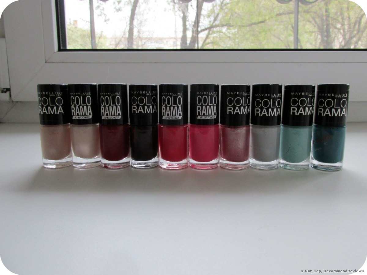 Review Maybelline Colorama Neons nail polishes  Adjusting Beauty