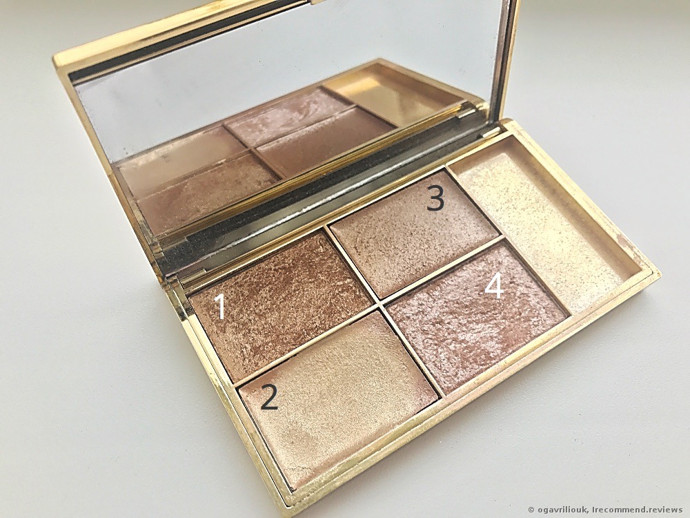 Sleek MakeUp Cleopatra's Kiss Highlighting Palette - you want to glow, like an empress with the Sleek Highlighting Palette - Cleopatra's Kiss! + Photos.» | Consumer reviews