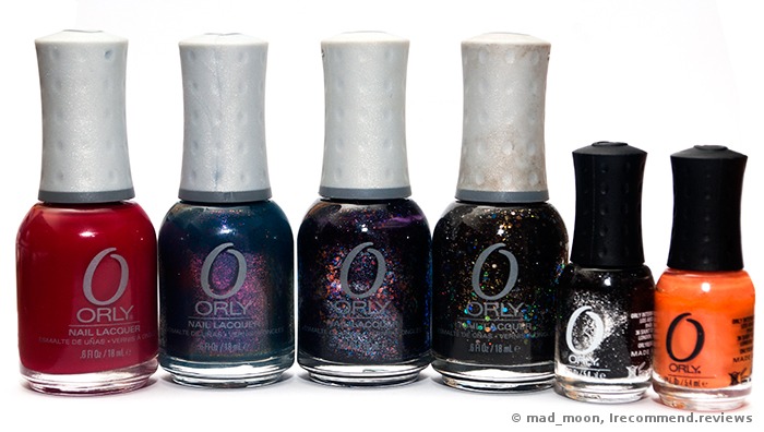 ORLY Nail Polish - «♢ My favorite nail lacquers ♢ Red Flare ♢ Goth ...