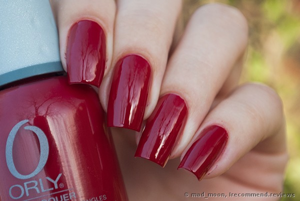orly red flare  Red flare, Red polish, Nail polish