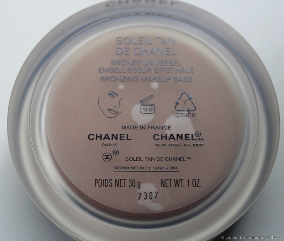 Chanel Original Soleil Tan de Chanel Bronzing Makeup Base - «I've