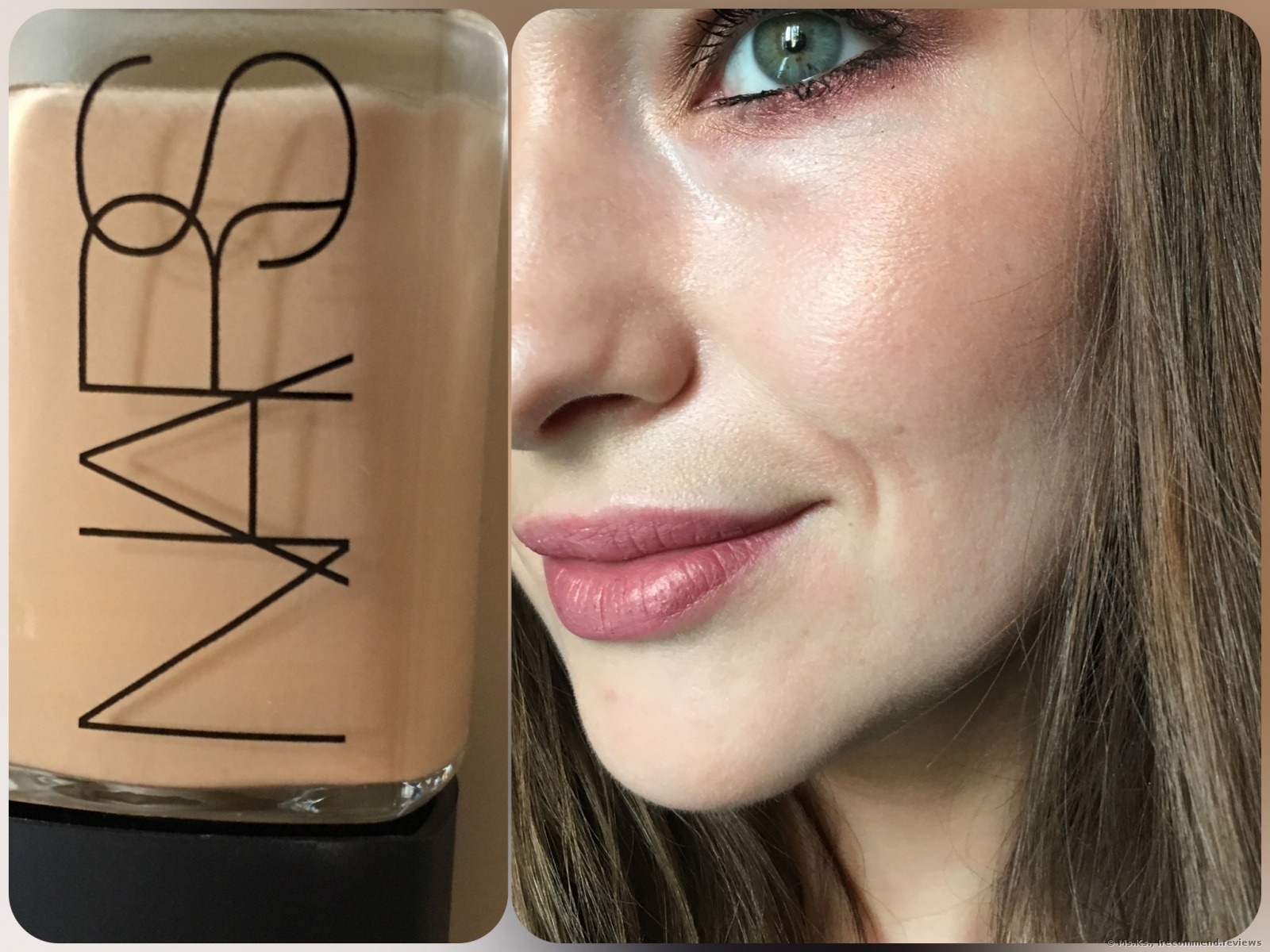 NARS Sheer Glow Foundation - «Nars Sheer Glow Foundation in the shade 4 Deauville is a pretty good foundation for my dry skin. + Swatches and makeup | reviews