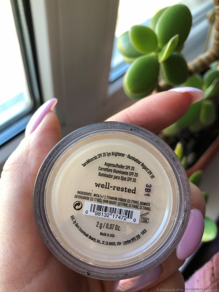 BareMinerals Well-Rested Eye Brightener Broad Spectrum SPF 20 Concealer -  «It's a whimsical concealer, but if if you find a way to tame it, then  you'll fall for the results :) »