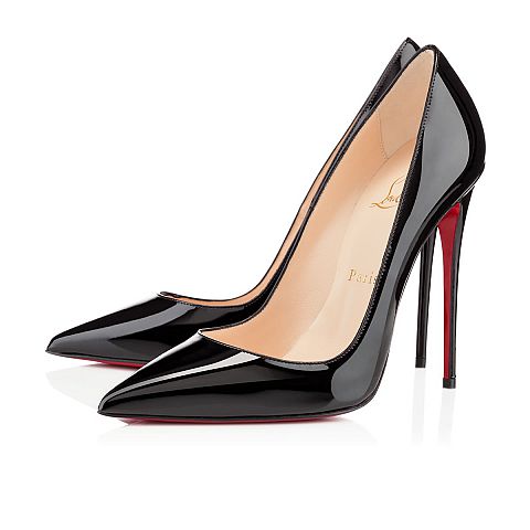 So kate patent leather heels Christian Louboutin Multicolour size 38.5 EU  in Patent leather - 30667661