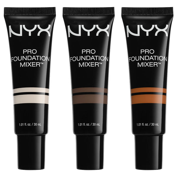 NYX Pro Foundation Mixer - «Essential product for a perfect foundation match!  Shades White and Olive. »